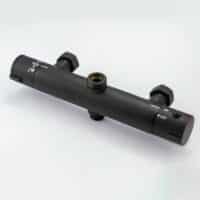 Sognare Mercury Matt Black Thermostatic Round Drench Shower - Image 6