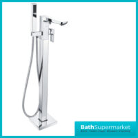 Sognare Muro Chrome Freestanding Bath Shower Mixer