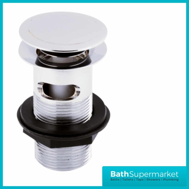 Premier Series 2 Single Lever Mono Basin Mixer Tap-Clicker Waste