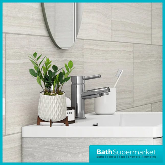Premier Chrome Single Lever Mono Basin Mixer Tap With Clicker Waste - Image 7