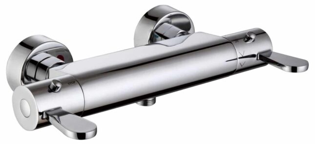 Utility Long Lever Paddle Handle Bar Mixer Shower Valve - Image 3