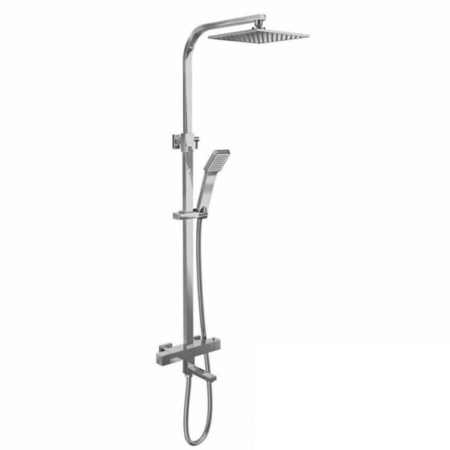 Cassellie Socorro Thermostatic Bath Filler Shower Kit | SHW005