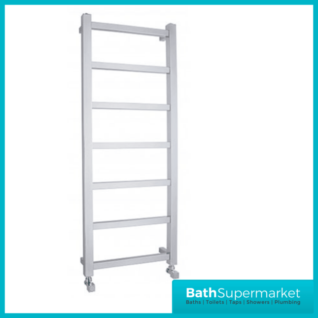 Eton Chrome Designer Heated Towel Rail 600mm x 1200mm