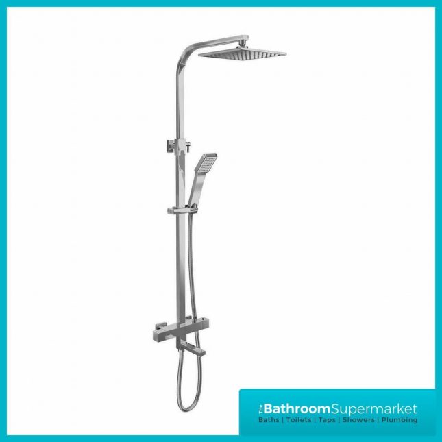 Cassellie Socorro Thermostatic Bath Filler Shower Kit | SHW005