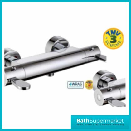 Utility Long Lever Paddle Handle Bar Mixer Shower Valve
