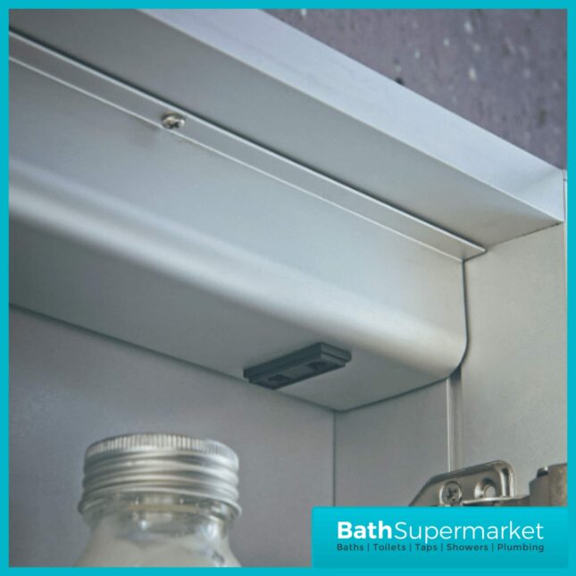 Sognare Lia LED Mirror Cabinet With Demister & Shaver Socket 500mm x 700mm