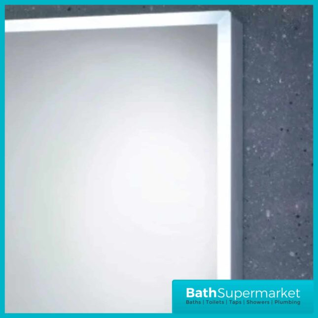 Sognare Lia LED Bathroom Mirror Cabinet With Demister & Shaver Socket 500mm x 700mm - Image 10