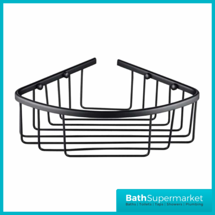 Synergy Stella Black Corner Basket-WB28K
