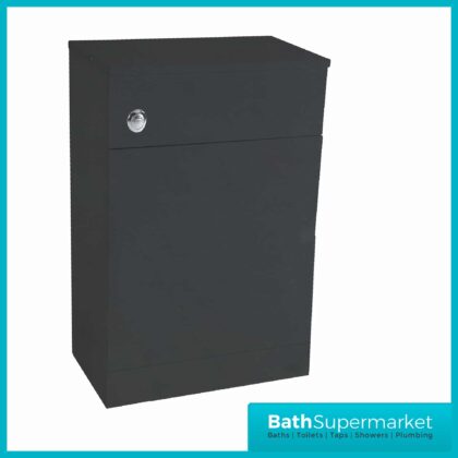 Manza Anthracite Back To Wall WC Unit 600mm