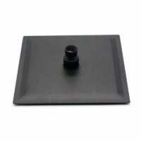 Scudo BLACK Square Stainless Steel Shower Rain Deluge Head 300mm