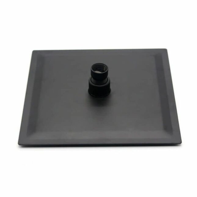 Scudo BLACK Square Stainless Steel Shower Rain Deluge Head 300mm
