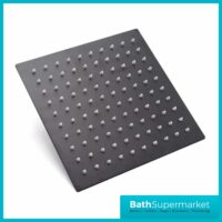 Mono Black Square Stainless Steel Head 300mm