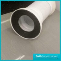 110MM FLEXIBLE WC PAN CONNECTOR 4" 265mm -485mm