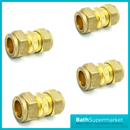 Compression fittings can used on a wide range of applications including central heating and hot & cold water supplies.
