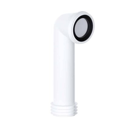Viva 90° Bend Long Tail WC Pan Connector | PP0005/B