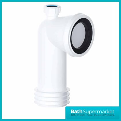 Viva 90° Bend WC Pan Connector (1¼" Adapter) | PP0005/A