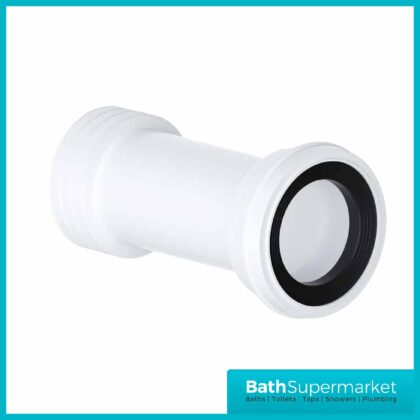 Viva Extended Straight WC Pan Connector | PP0001/B