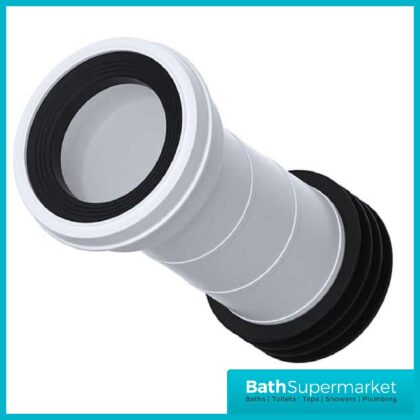 Viva WC Pan Connector, Extended Straight PP0001/B