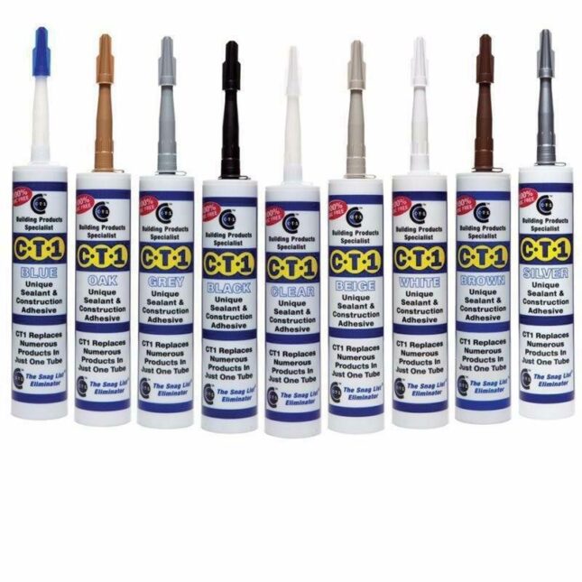 Grey Multi-Purpose Silicone Sealant Adhesive | CTF1