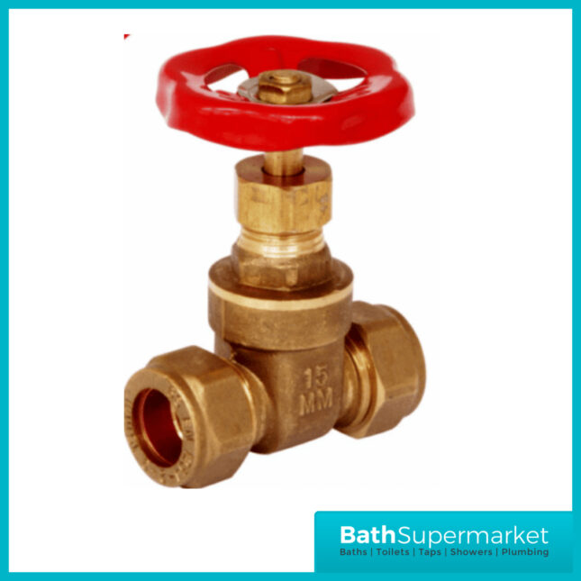 15mm 22mm 28mm Brass Gate Valve Standard Pattern Heavy Duty