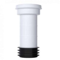 Viva WC Pan Connector, Extended Straight PP0001/B - Image 2