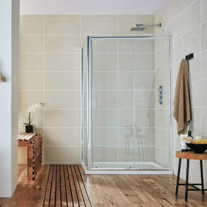 S6 Sliding Shower Door 1200