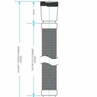 Viva 1¼" Flexible Connector - Compression X Plain Spigot | WFLEX01 - Image 2