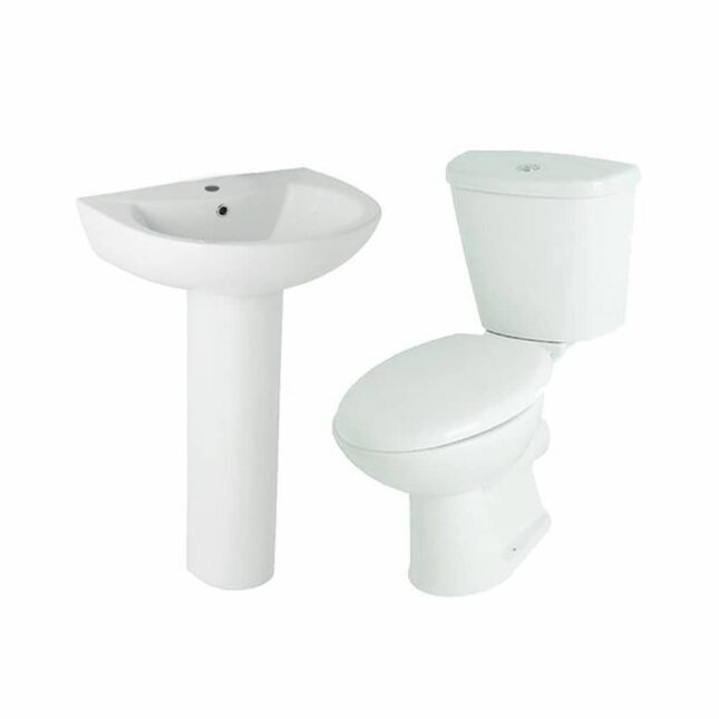 Right Hand Quadrant Shower Enclosure Corner Cubicle Stone Tray Waste 1000 x 800 - Image 5