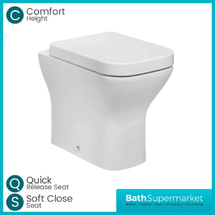 Tavistock Structure Comfort Height Back to Wall Pan & Seat