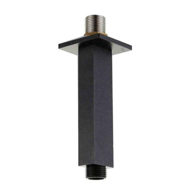Mono Black Square Shower Concealed Valve Package + Ceiling Mounted Head - Image 4