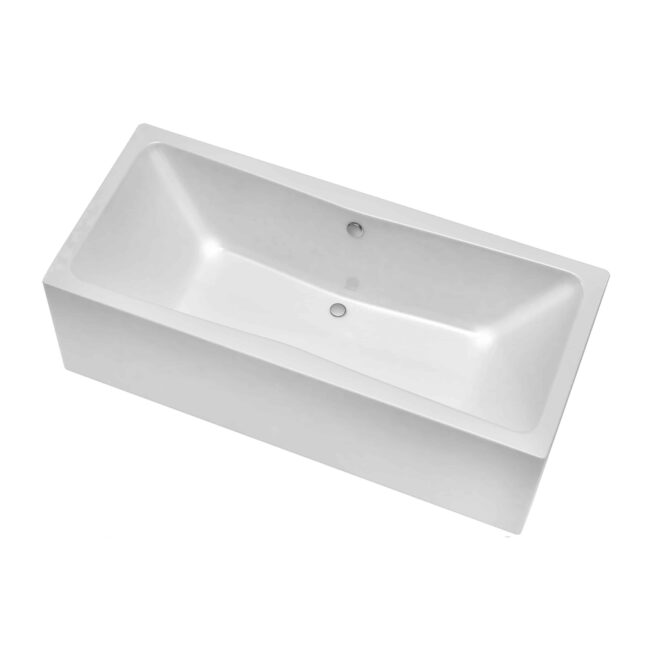 Titan Toreno Square 1900mm x 900mm Double Ended Bath-NTH - Image 3