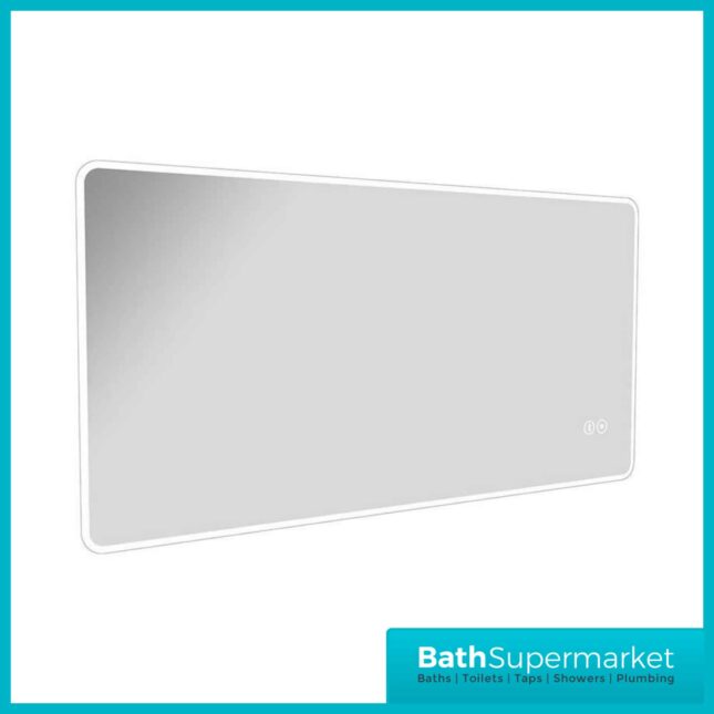 Cassellie LED 1200mm Curved Mirror With Bluetooth