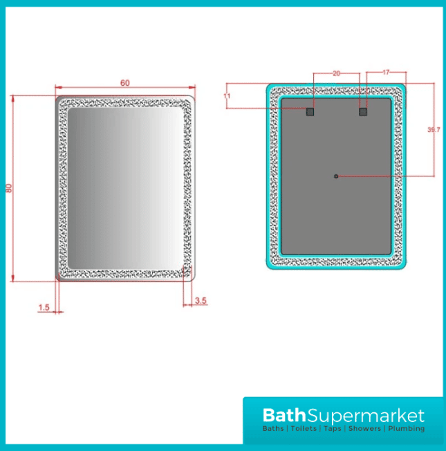 Kartell Reflections Alder LED Bathroom Mirror