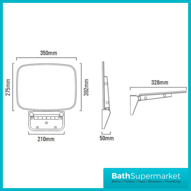 Roper Rhodes Luxury Shower Seat 8020