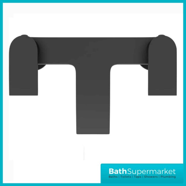 Descent Matt Black Bath Filler
