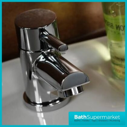 Tavistock Kinetic Chrome Mini Mono Basin Mixer Tap-No Waste