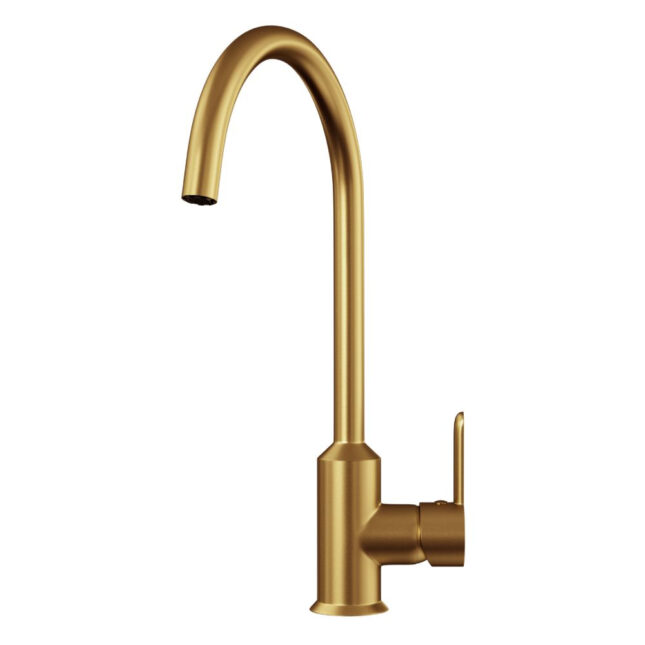 ENTICE GOLD KITCHEN TAP ELLSI MONOBLOC SINK SWIVEL FAUCET - Image 4