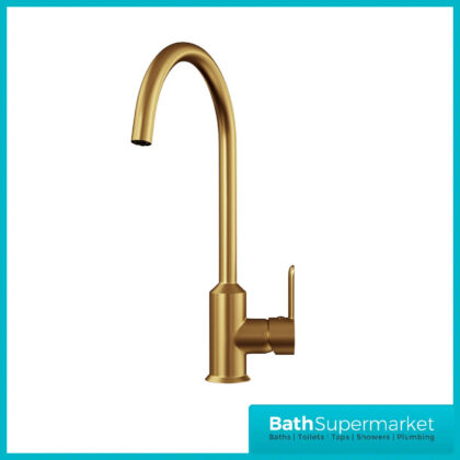 ENTICE GOLD KITCHEN TAP ELLSI MONOBLOC SINK SWIVEL FAUCET
