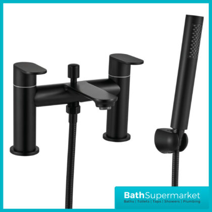Niagara Albury Bath Shower Mixer – Matt Black Finish