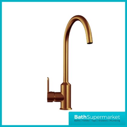 Ellsi Entice Brushed Copper Kitchen Mixer Tap 1