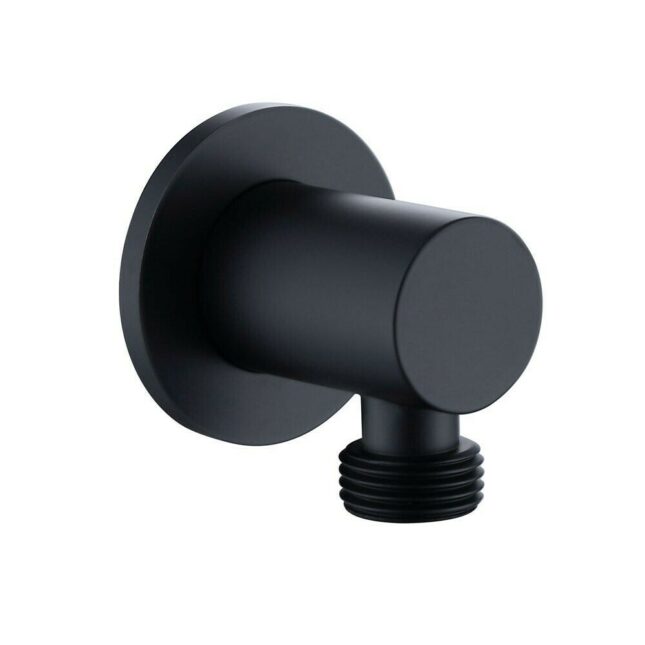 Mono Black Round Concealed Valve & Slide Rail Kit-Wall Outlet - Image 7