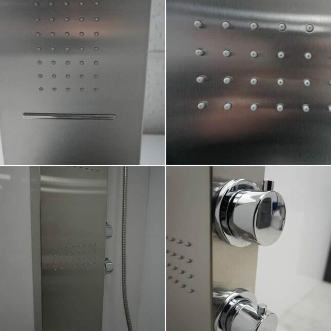 Stainless Steel Dream Waterfall Thermostatic Shower Panel - Image 2