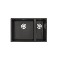 Ellsi Comite 1.5 Undermounted-Insert Sink 670x440x200 Matt Black Kitchen Sink - Image 3