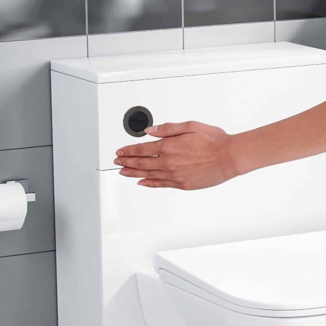 Touch Free Infra Rimless Pan & Concealed Cistern Package - Image 2