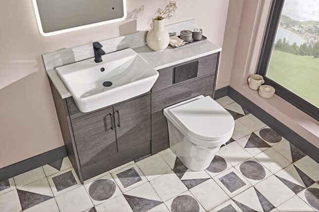 Tavistock Aerial Semi-Countertop 560mm Wide Basin - Image 2