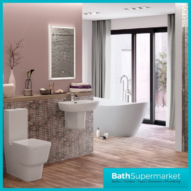 Amyris Closed Coupled WC & Soft Close Seat