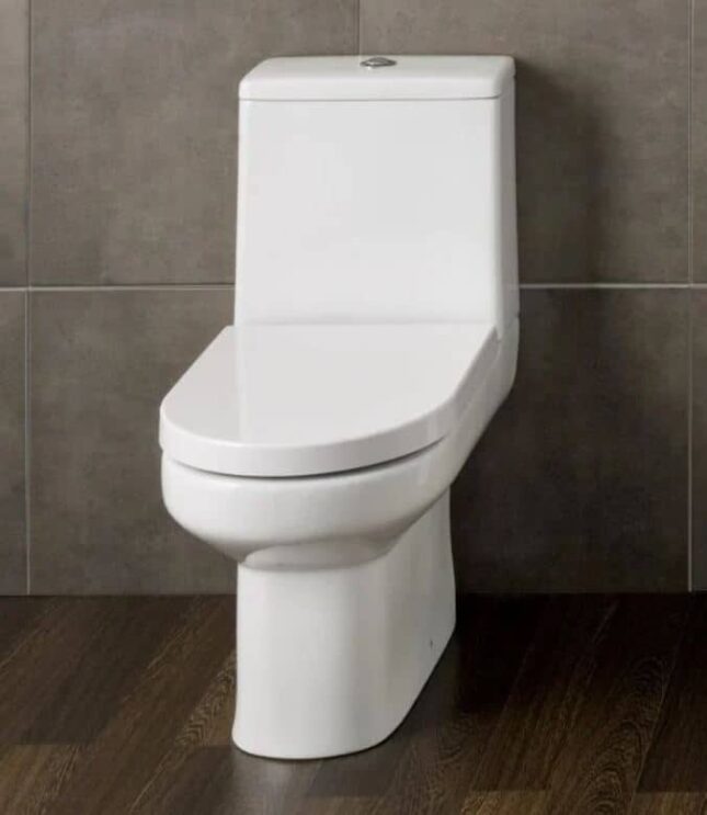 Bijou Comfort Height Close Coupled Toilet With Soft Close Toilet Seat - Image 2