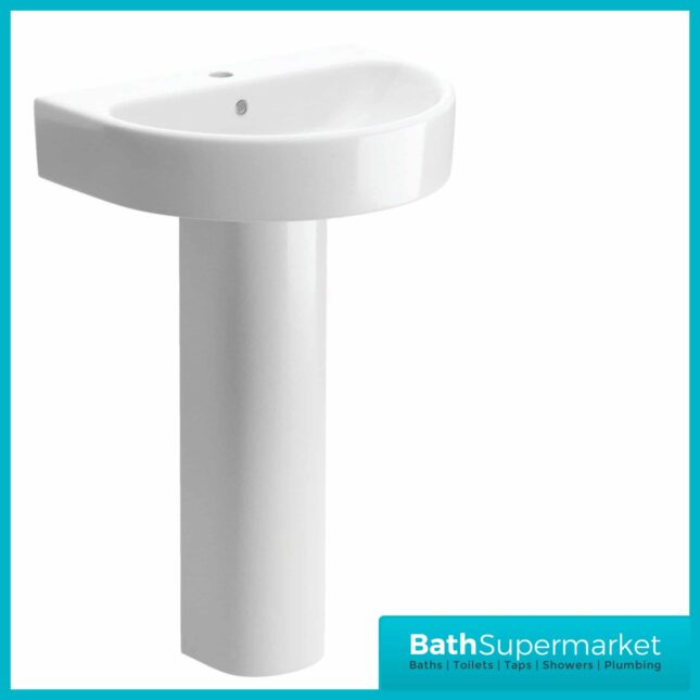 BTL Senna Close Coupled Toilet & Pedestal Basin Set