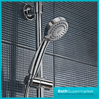 Tavistock Merit Chrome Dual Function Exposed Thermostatic Bar Valve Shower System