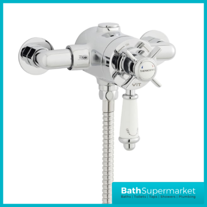 KARTELL Klassique Exposed Thermostatic Shower Valve Chrome
